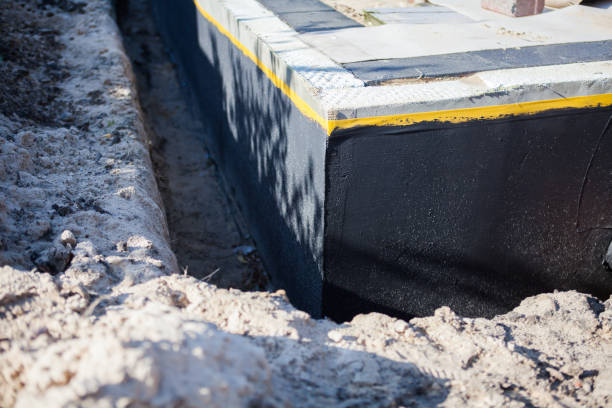 Professional Exterior Waterproofing technician working in Jasonville, IN